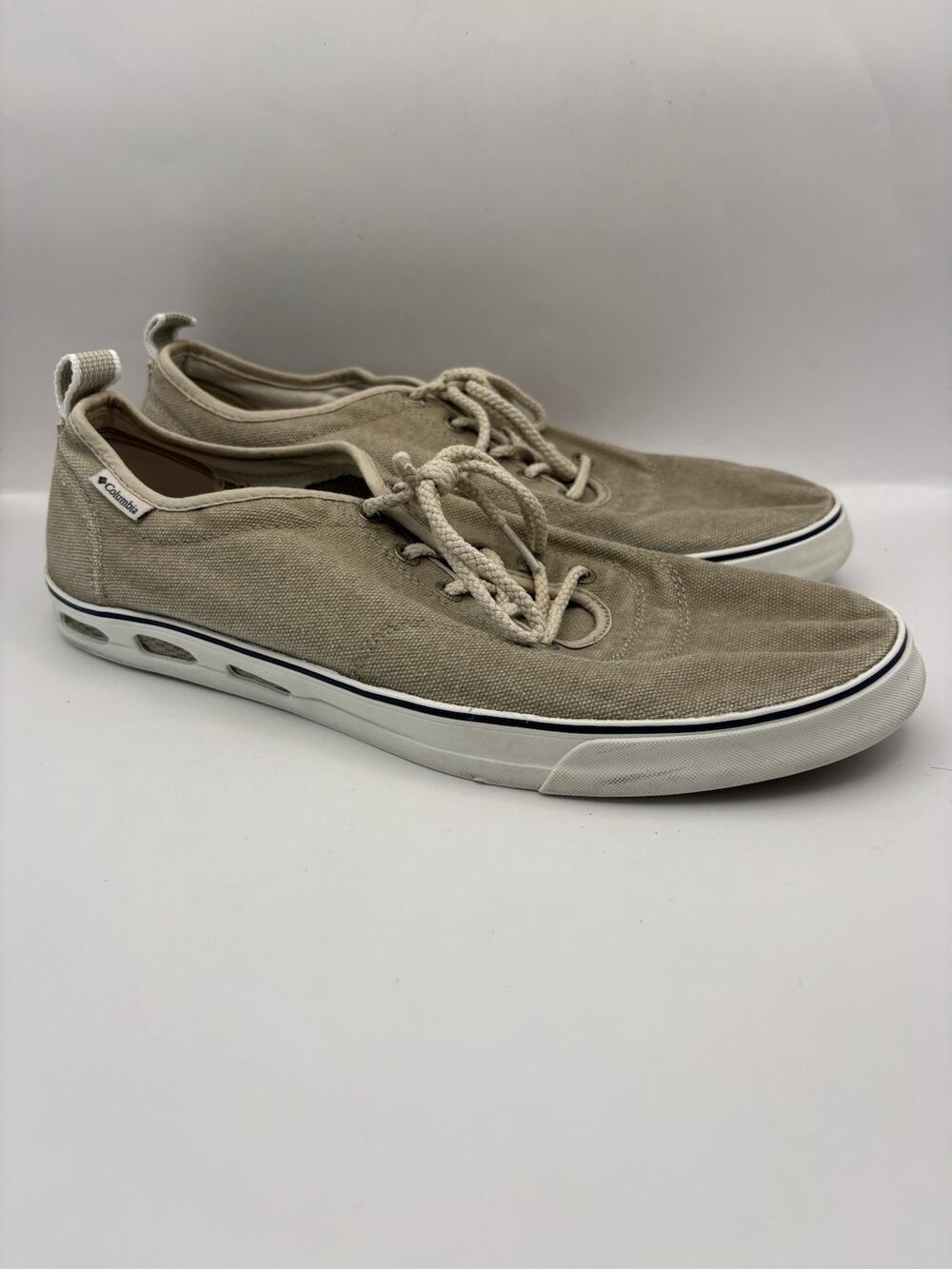 Columbia Vulc N Casual Beige Shoes Men Size 11